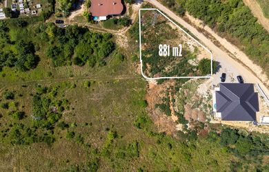 Exkluzívne PNORF – stavebný pozemok, 881 m2, 100,-€/m2, IS pred pozemkom, Koplotovce