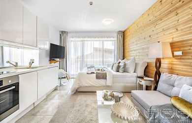 BOSEN | Investičný 2-izbový apartmán s loggiami v HREBIENOK RESORT – Starý Smokovec, 56 m²