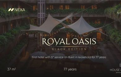 HOUSE & WEBER I BALI, Uluwatu: priestranný 37m2 apartmán, výborná INVESTIČNÁ príležitosť, KOMPLETNE vybavený, SPRÁVA NEHNUTEĽNOSTI, zhodnotenie 12-15%