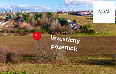 PREDAJ- INVESTIČNÝ POZEMOK - NITRA