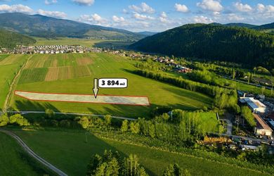Pozemok pri obci Heľpa – investícia pod Nízkymi Tatrami