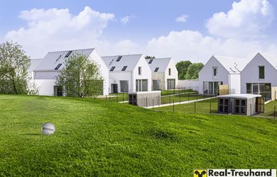 Prodej nového rodinného domu 5+kk (144 m2) s dvojgaráží, projekt Green Village v blízkosti Prahy, Česká republika