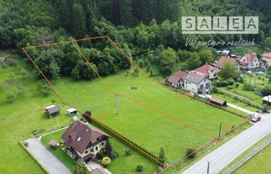 VEĽKÉ ROVNÉ - 2 STAVEBNÉ POZMKY, CELKOVÁ VÝMERA 5855m2