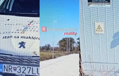 Exkluzívne pozemok pre radovú výstavbu rodinných domov neďaleko Nitry