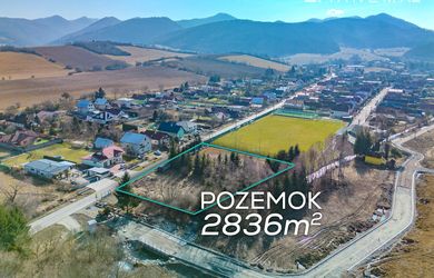 Na predaj stavebný pozemok Turčianska Štiavnička - Martin