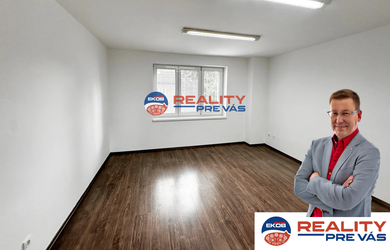 Kancelársky priestor v centre mesta  29 m2 - Púchov
