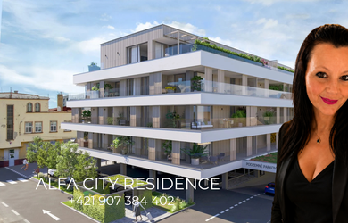 Investičný 1-izbový byt v centre Popradu s terasou | Alfa City Residenc