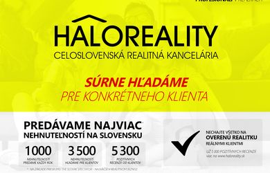 HALO reality - Kúpa rodinný dom Kameničná