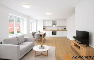 AZ PROPERTY* ponúkame na predaj nový 3-izbový byt s lodžiou v centre Banskej Štiavnice na Dolnej ulici v projekte Kerling
