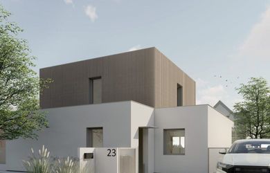 5 izb. RD č. 1 - 152 m², projekt  Nové Rozhanovce, uzavretá lokalita, štandard v cene