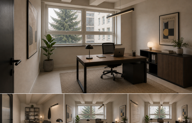 Nie cowork. Váš vlastný priestor pre sústredenú prácu.