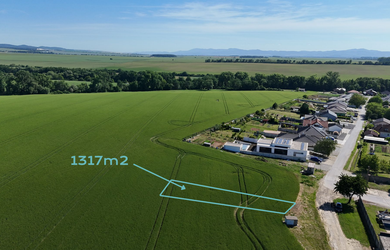AZ. Predaj pozemku o výmere 1317m2 v Kátlovciach