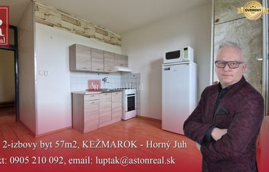 AstonReal: predaj 2-izbovy byt 57m2 + loggia, Kežmarok - K. Kuzmányho