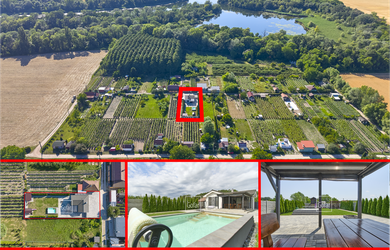 Celoročne obývateľný rekreačný dom pri mŕtvom ramene Dunaja v chatovej oblasti obce Číčov, okres Komárno |Gofar