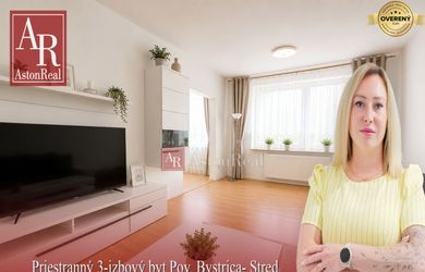 Na predaj 3-izbový priestranný byt v lukratívnej lokalite Stred- 79m2