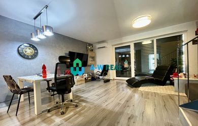A-W REAL | Moderný 4-izbový rodinný dom v radovej zástavbe v obci Padáň