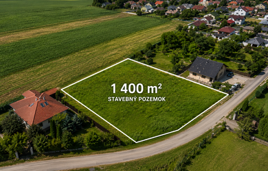 LÁB – STAVEBNÝ POZEMOK 1 400 m² SO SIEŤAMI | PRIPRAVENÝ NA VÝSTAVBU